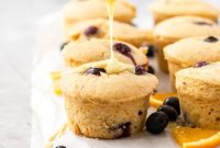 Zesty Blueberry Orange Muffins