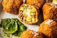 Smoky Chorizo Rice Bites