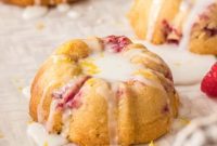 Lemon-Kissed Raspberry Bundtlets