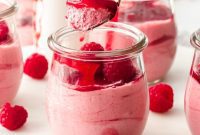 Fluffy Raspberry Mousse