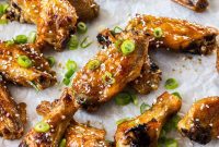 Sticky Honey Soy Wings
