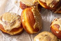 Golden Caramel Doughnuts with Brown Sugar Bliss