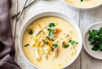 Velvety Turkey and Corn Chowder