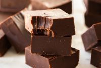 Decadent Dark Fudge