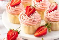 Luscious Strawberry Coconut Cheesecake Bites