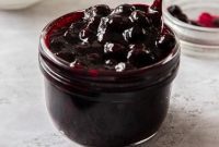 Velvety Blueberry Topping