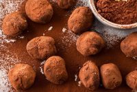 Decadent Toffee Pecan Chocolate Truffles