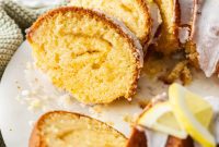 Sunshine Lemon Butter Cake