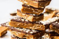 Homemade Crunchy Almond Toffee