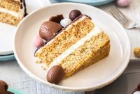 Springtime Hazelnut Celebration Cake