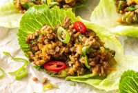 Flavorful Turkey San Choy Bow