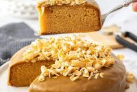 Luxe Golden Caramel Mud Cake