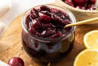 Bright Cherry Compote Sauce