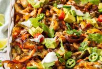 Zesty Fajita Chicken Nacho Fiesta