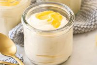 Velvety Lemon Mousse