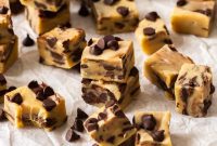 Decadent Chocolate Chip Cookie Dough Fudge