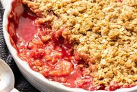 Luscious Strawberry Crumble