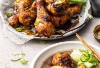 Crispy Air Fryer Teriyaki Drumsticks