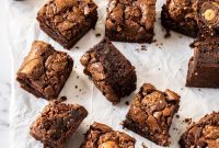 Decadent Ferrero Rocher Brownies