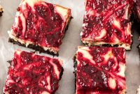 Raspberry Dream Cheesecake Brownies