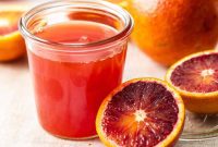 Vibrant Orange Simple Syrup
