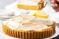 Zesty Lemon Meringue Pie with a Buttery Biscuit Crust