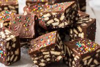 Crunchy Chocolate Hedgehog Treat