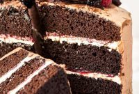 Velvet Blackberry Chocolate Indulgence