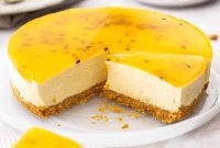 Creamy No-Bake Passionfruit Delight