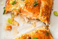 Sticky Teriyaki Salmon Delight
