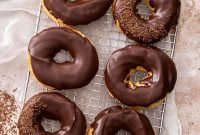 Puffy Chocolate Choux Rings