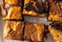 Swirled Brownie Blondies