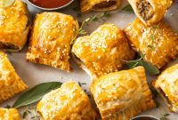 Flaky Turkey Sausage Puffs