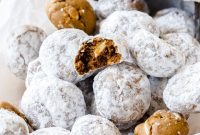 Festive Gingerbread Snowballs