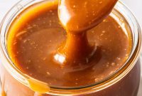 Rich Homemade Caramel Sauce