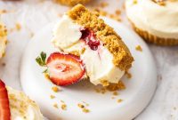 Strawberry Delight Mini Cheesecakes