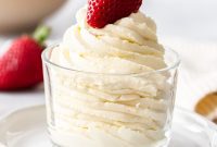 Velvety Chantilly Cream
