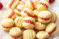 Heavenly Raspberry Melting Moments