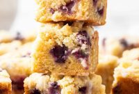 Blueberry Bliss Blondies