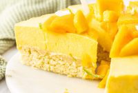 Tropical Mango Cloud Cake