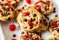 Dark Cherry Chocolate Chip Delights