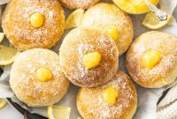 Sunshine Lemon Donuts