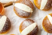 Sweet Pillowy Italian Cream Buns