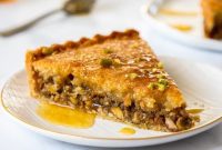Golden Honey Baklava Tart