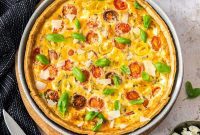 Sun-Kissed Tomato and Savory Cheese Quiche