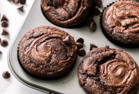 Decadent Triple Chocolate Muffins