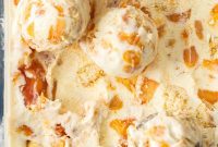 Golden Peach Crumble Swirl