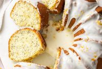 Zesty Orange Poppy Seed Cake