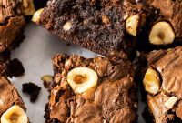 Rich Hazelnut Fudge Brownies