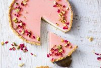 Velvet Rose Pistachio Tart